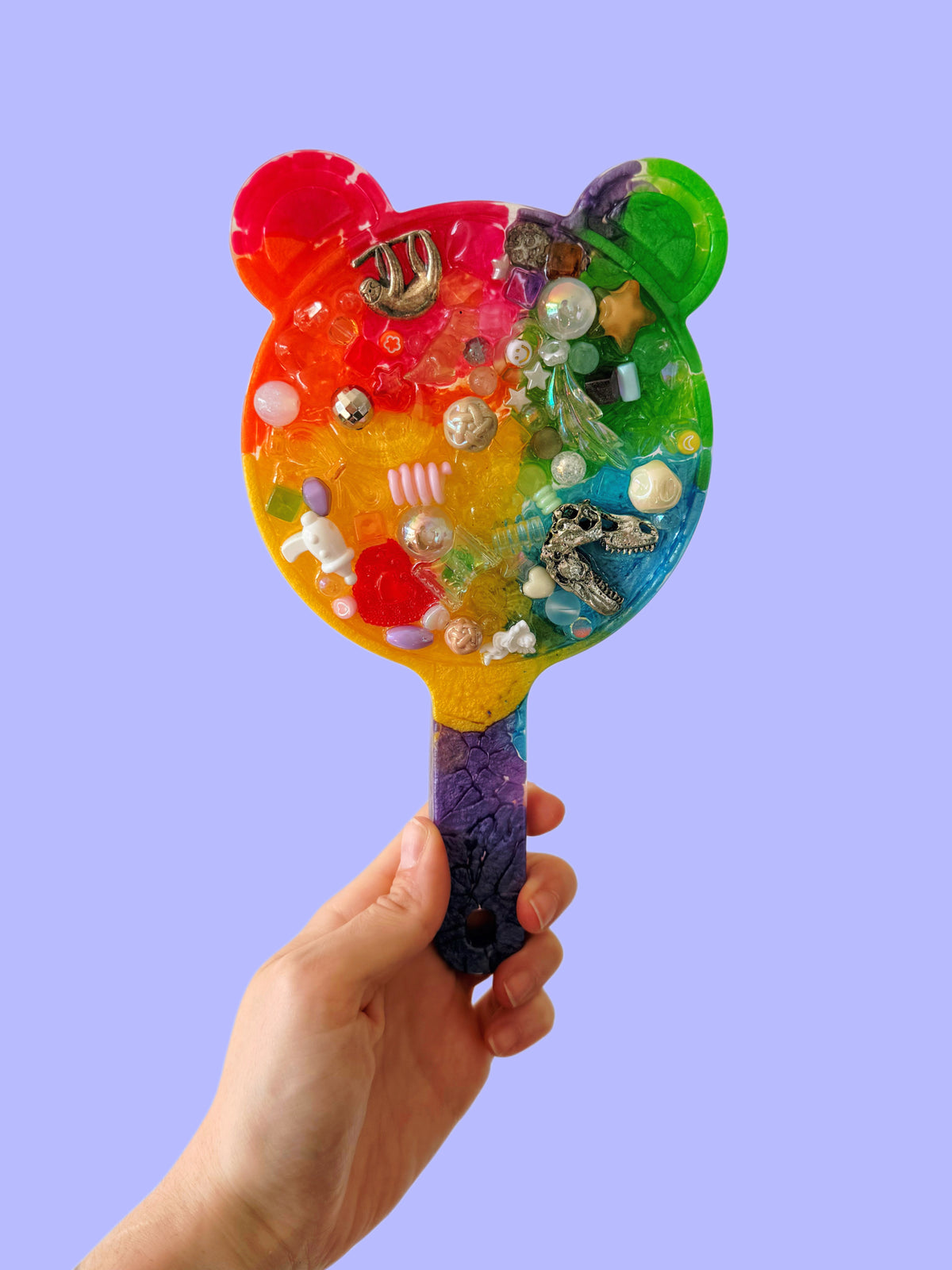 Random rainbow bear mirror tinker