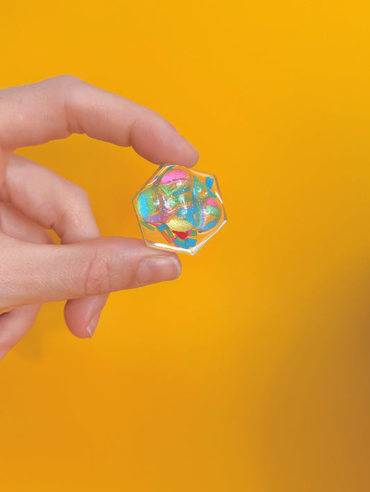 Sparkle cloud: micro hexagon