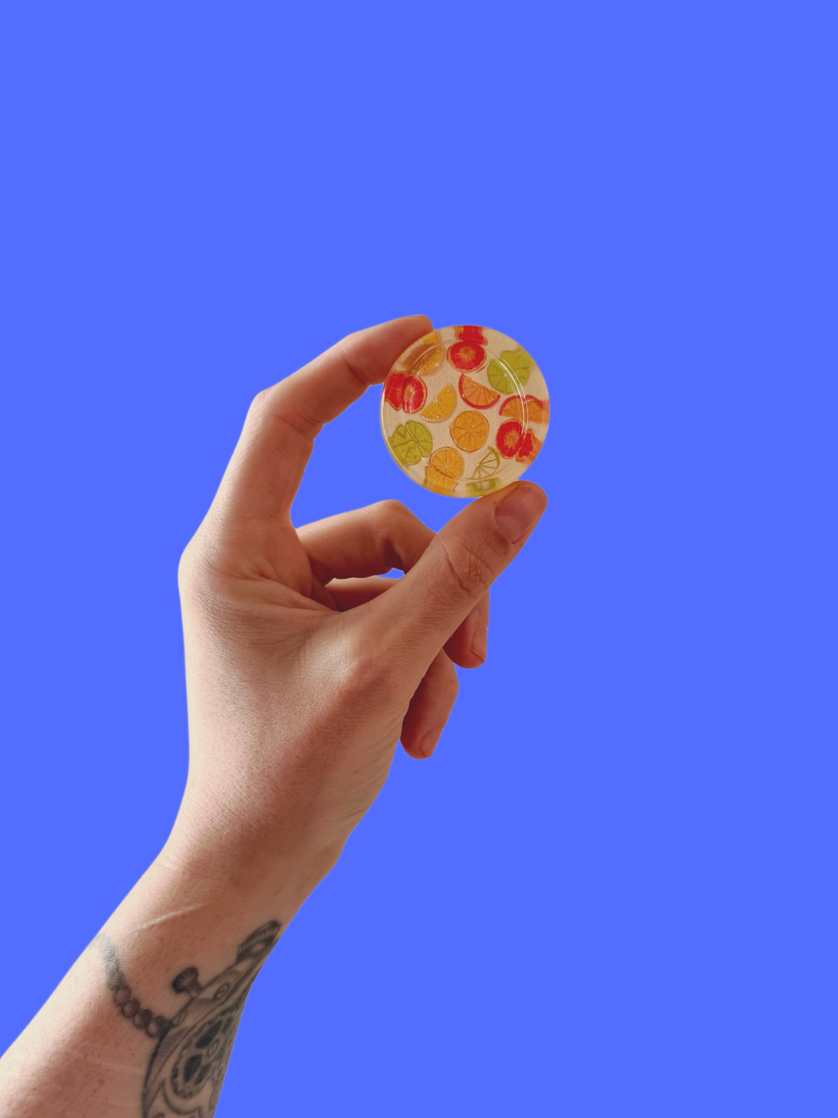 A slice of citrus : worry stone