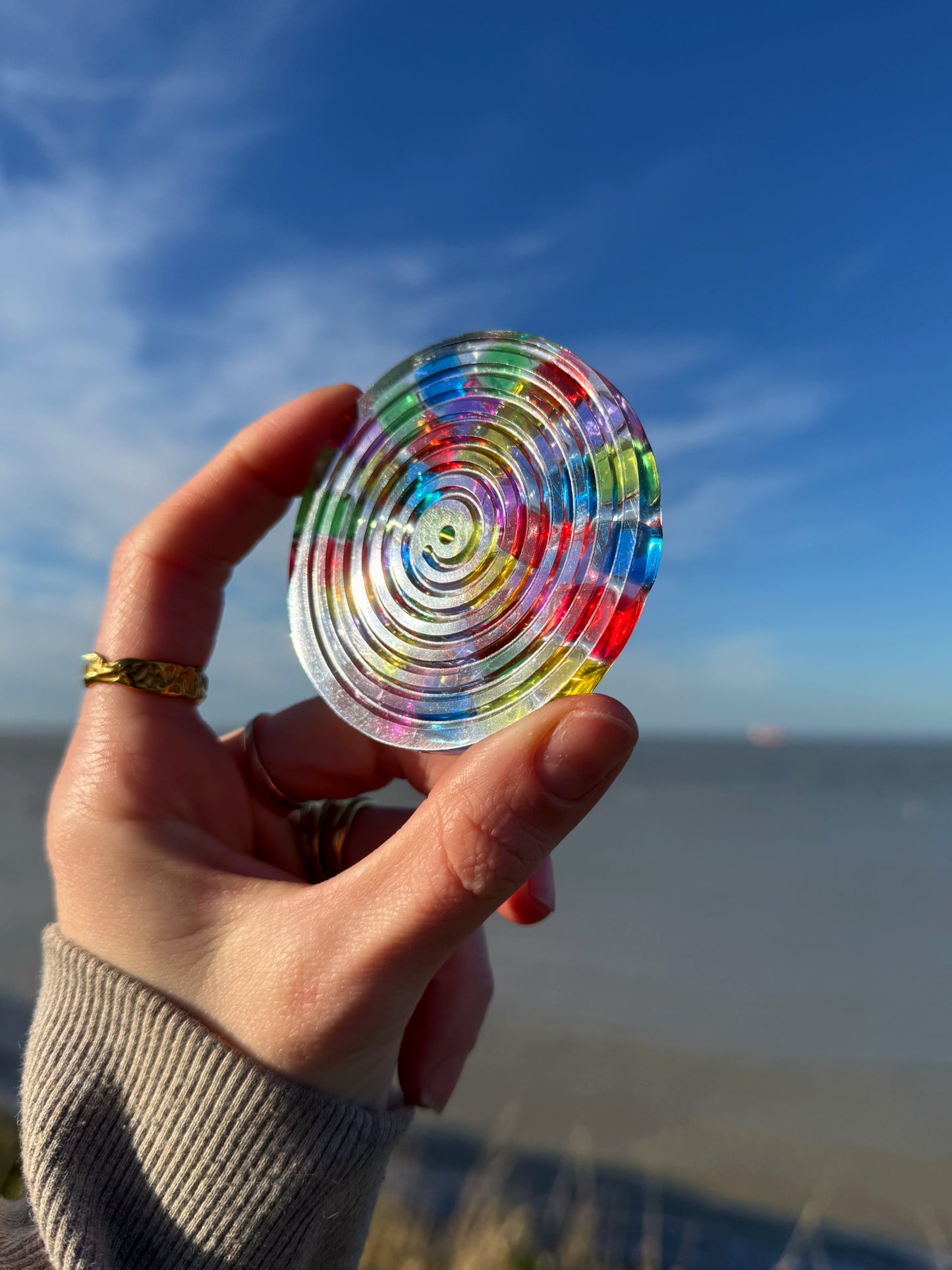 Big small ripple: colour block