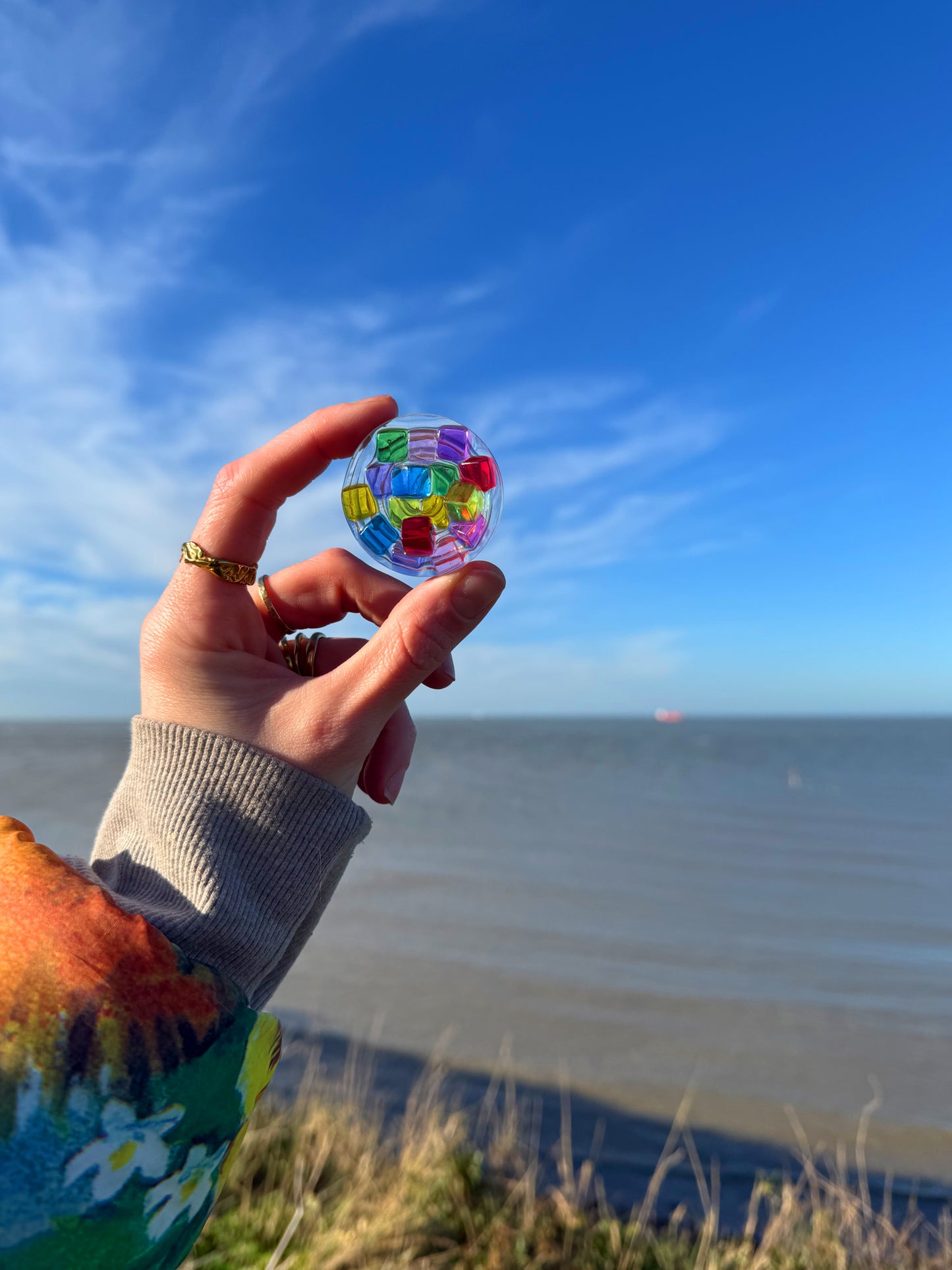 micro ripple: colour block