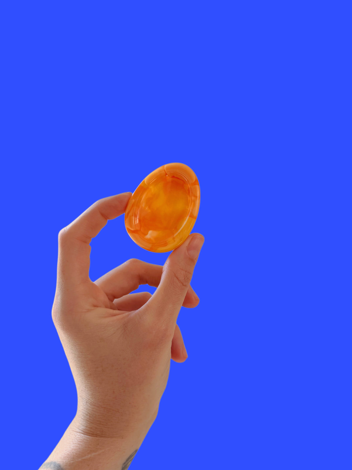 Citrus sweetie worry stone