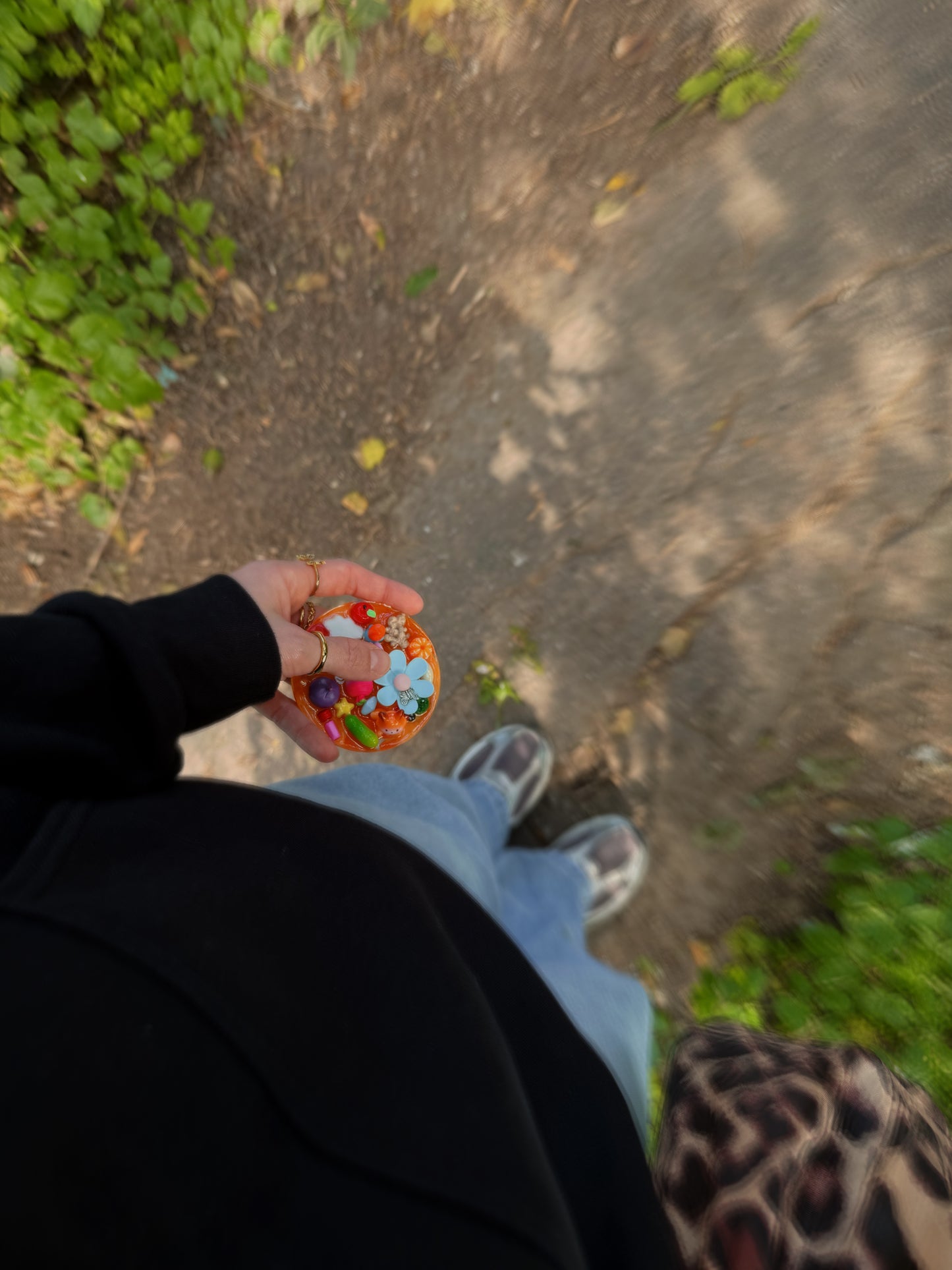 Holographic tinker: orange dream