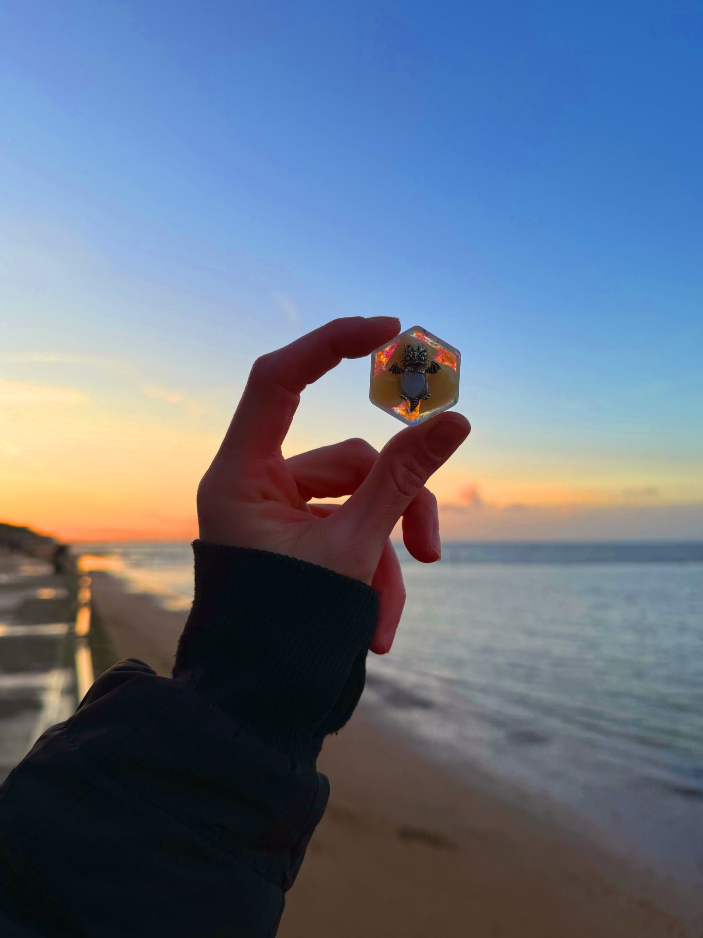 I love you dragon: micro hexagon