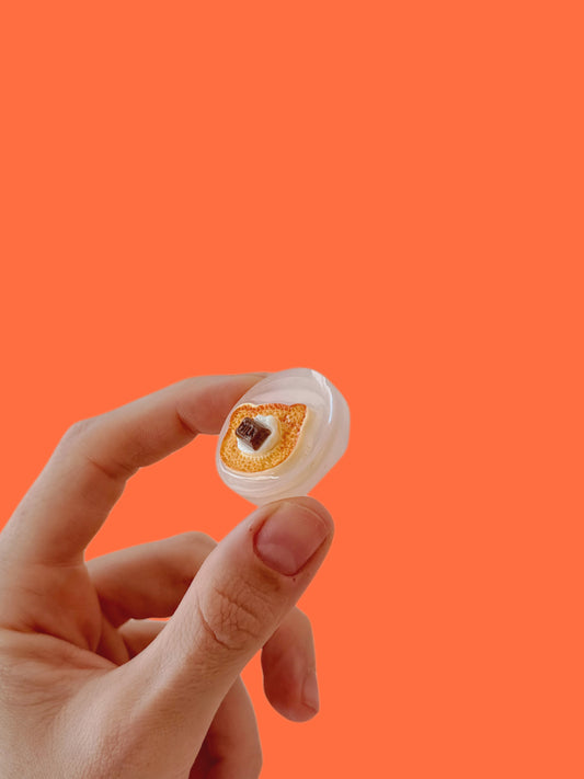 Bear toast: circle wave