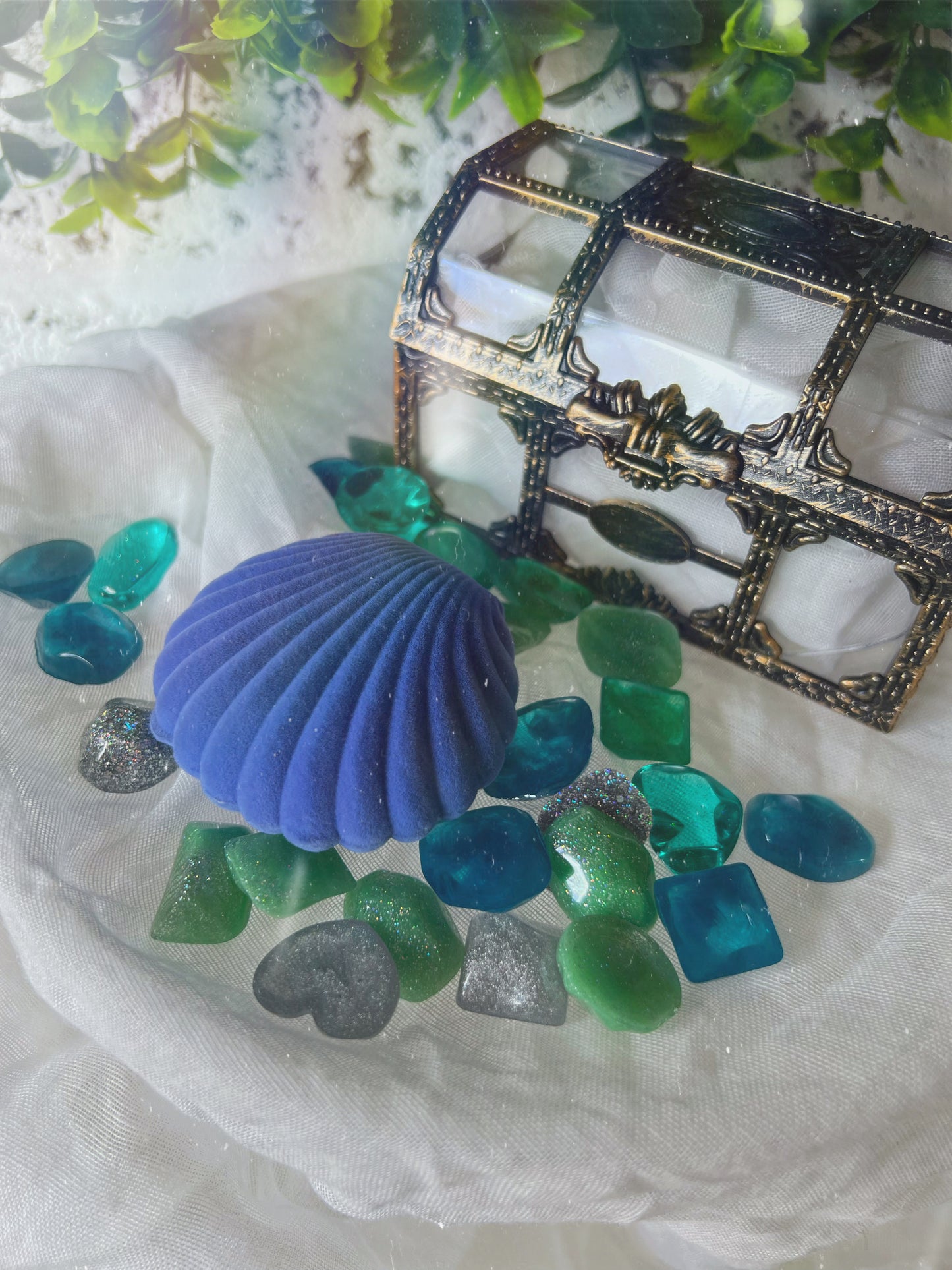 The blue mermaid shell