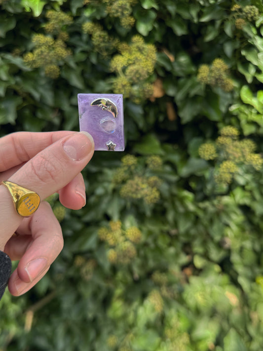 Purple magic pebble 135