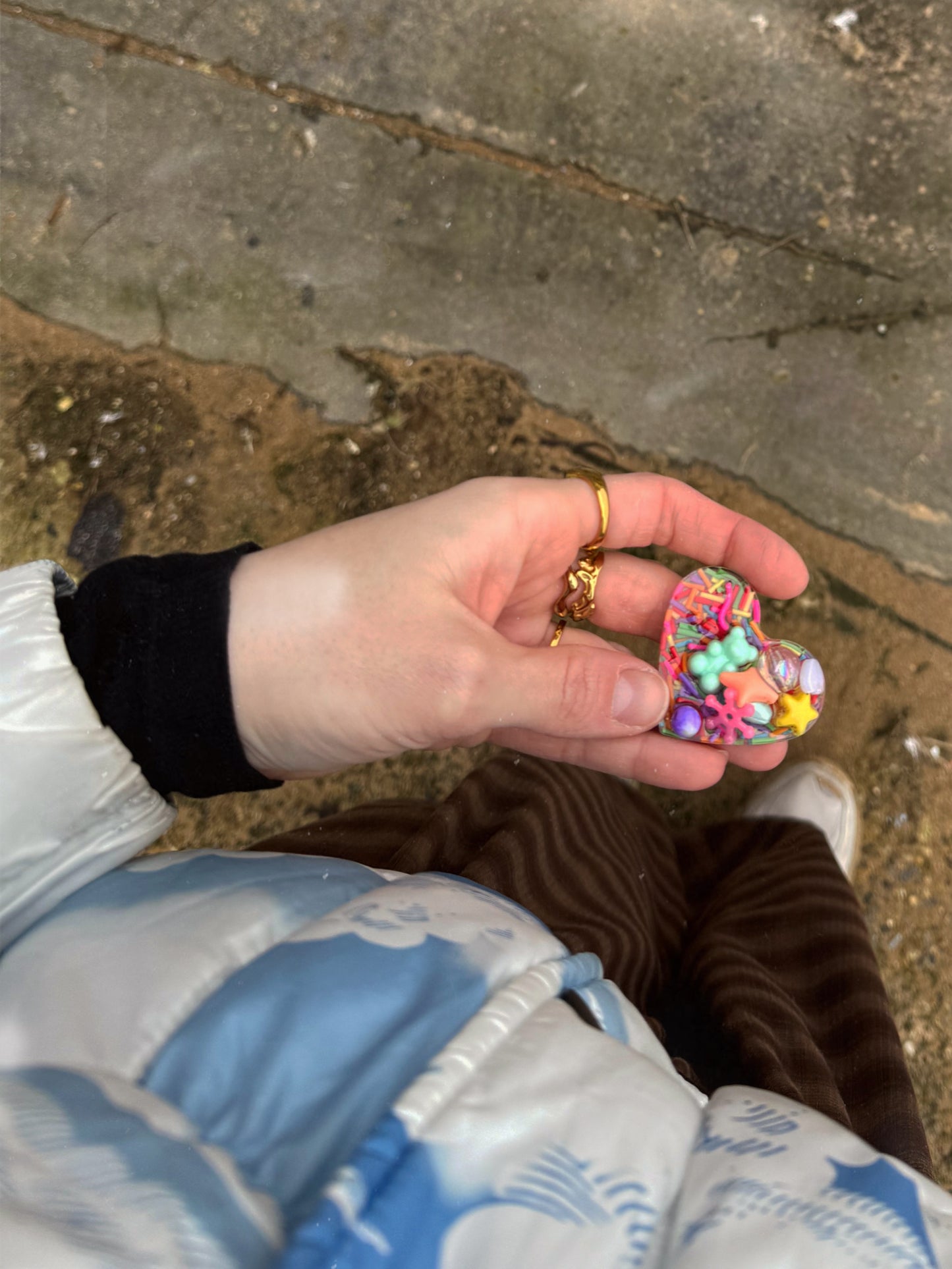 Sprinkle magic : chunky heart