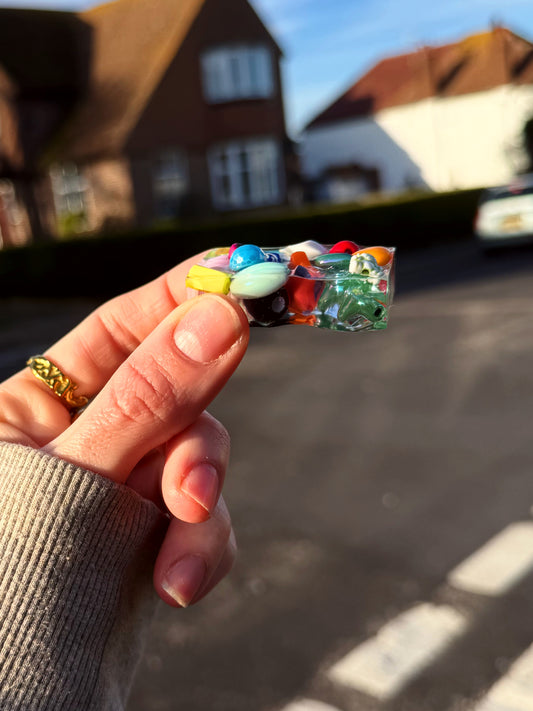 Double textured rectangle wave