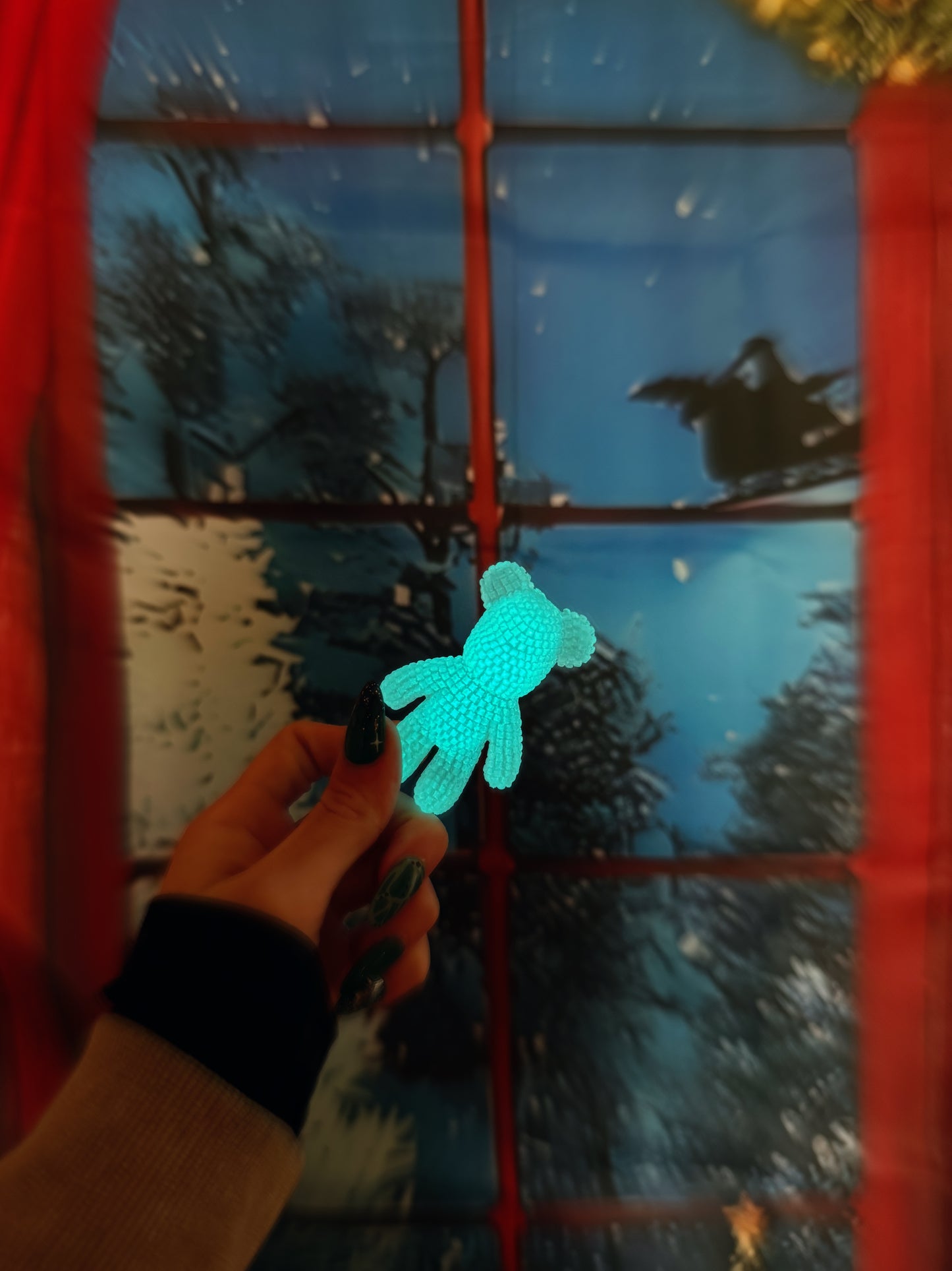 Jagger bear: glow in the dark