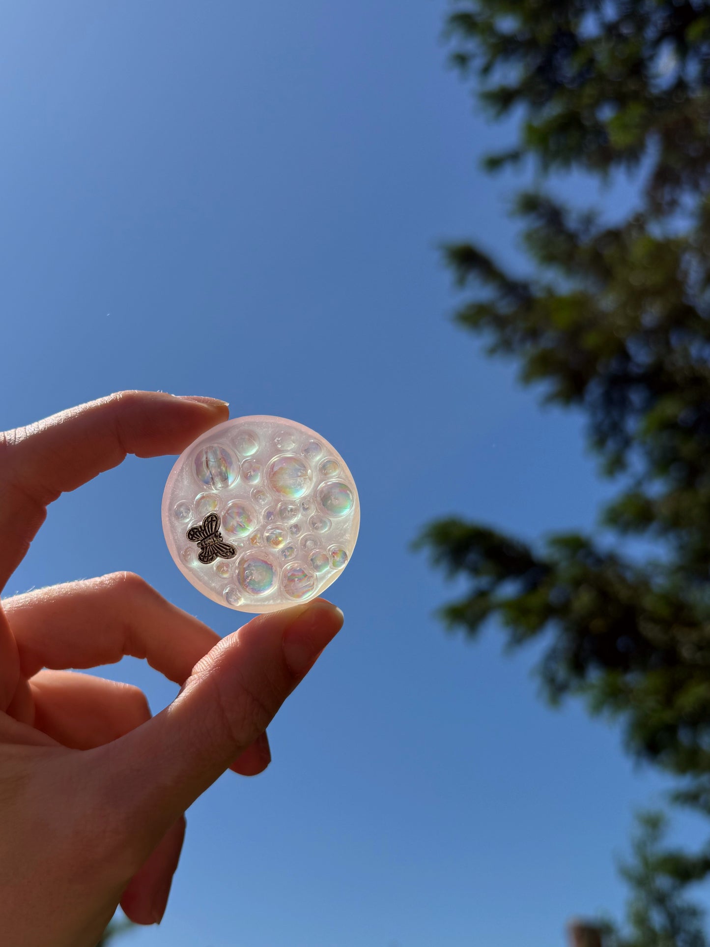 Butterfly bubbles L orb
