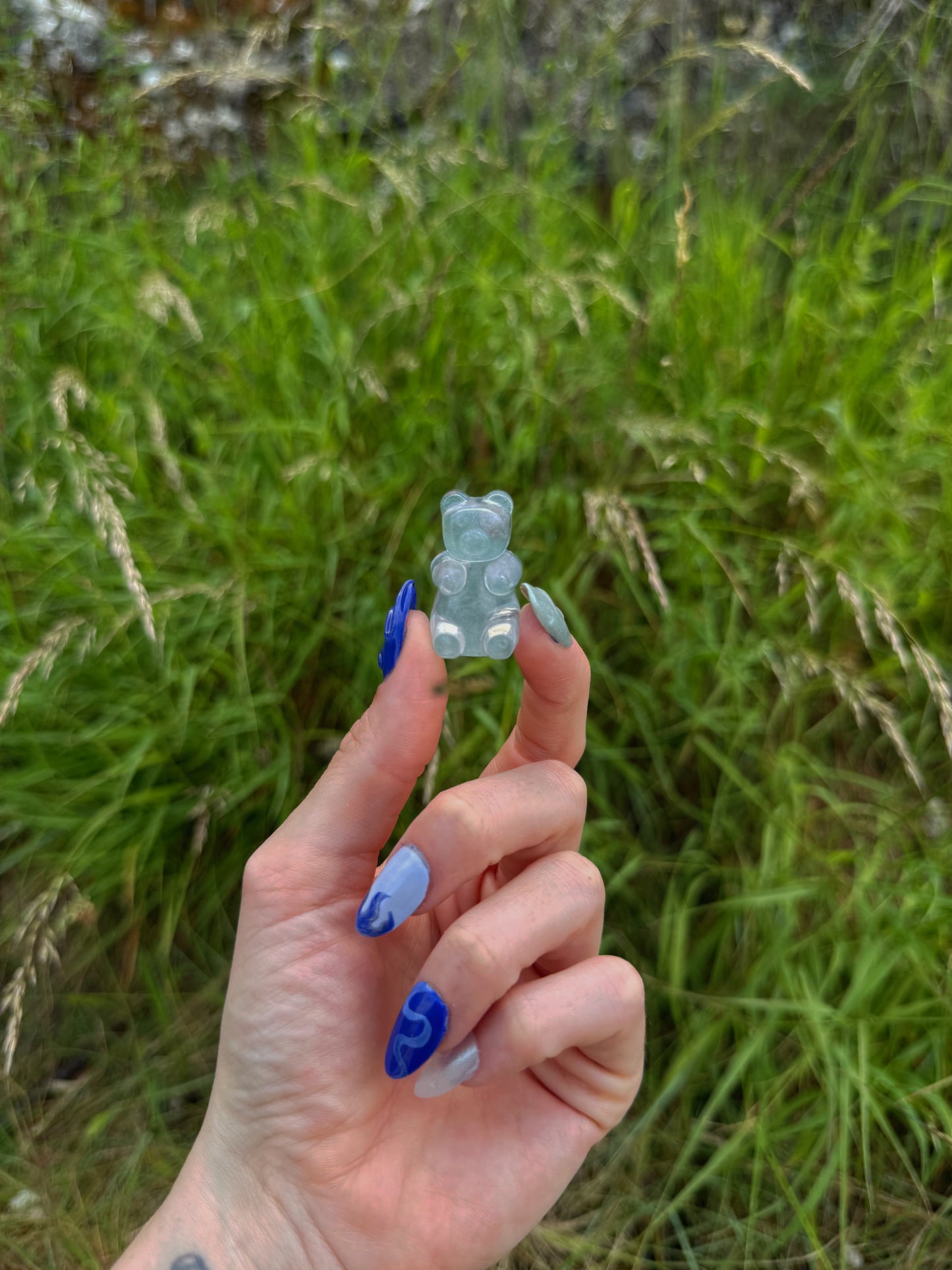 Rain drop mini gummy bear