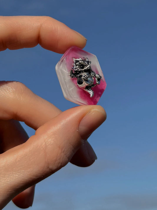Pink dragon : a little hexagon