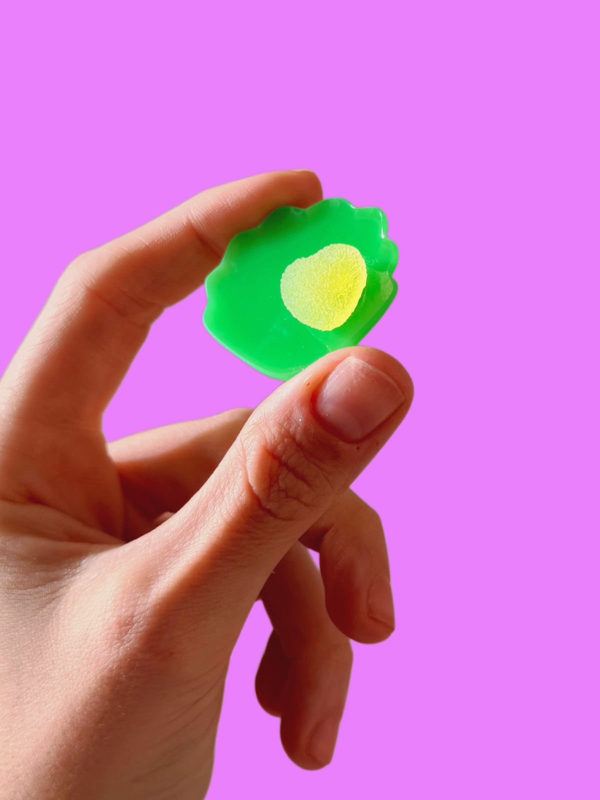 All green spinner