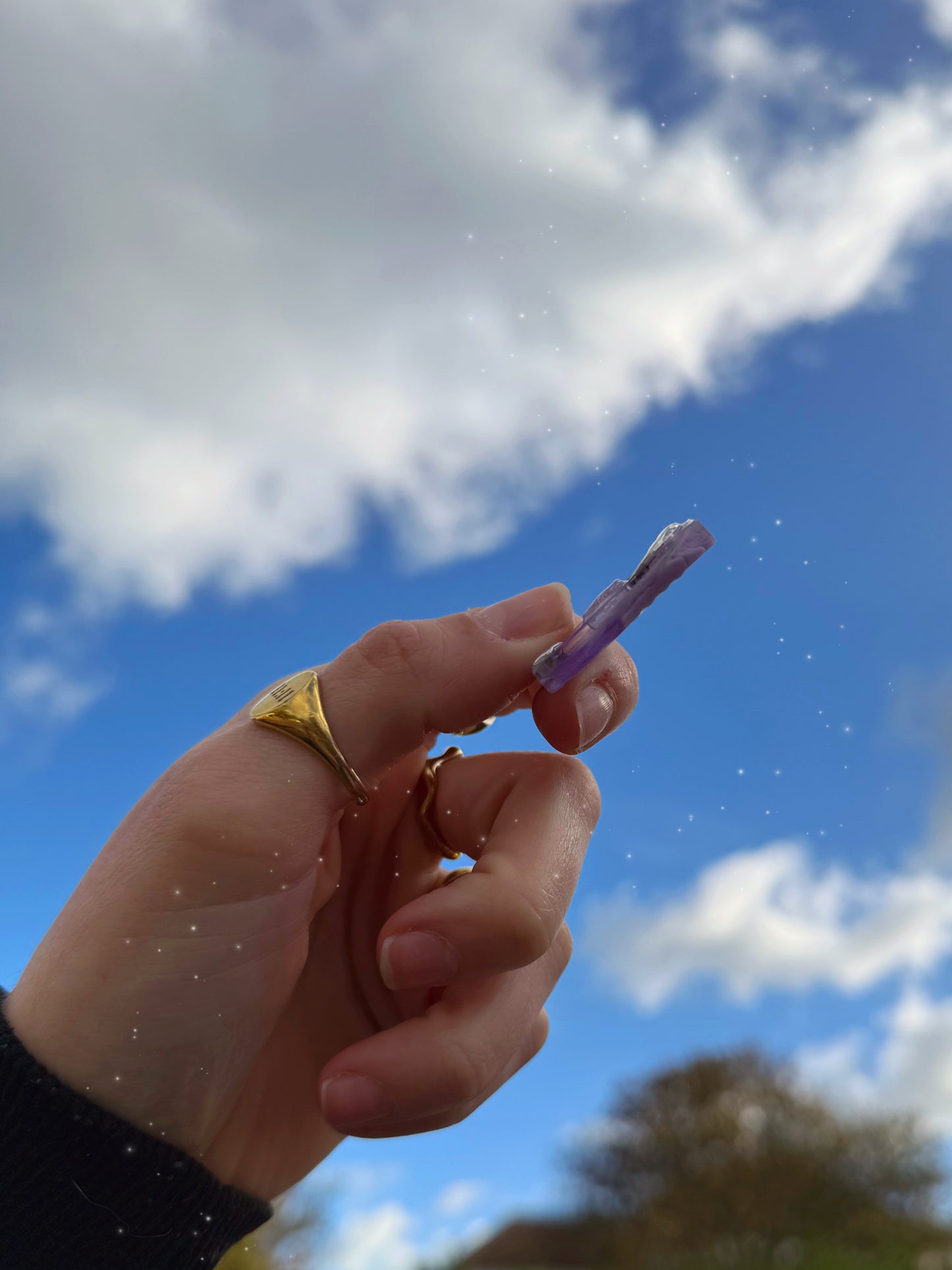 Purple magic pebble 135