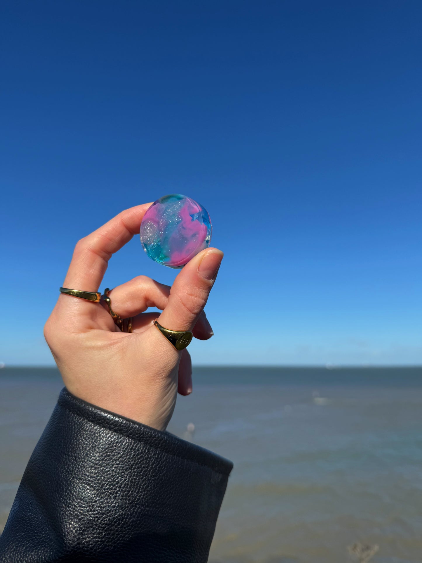 Chunky orb: pink mermaid magic 132