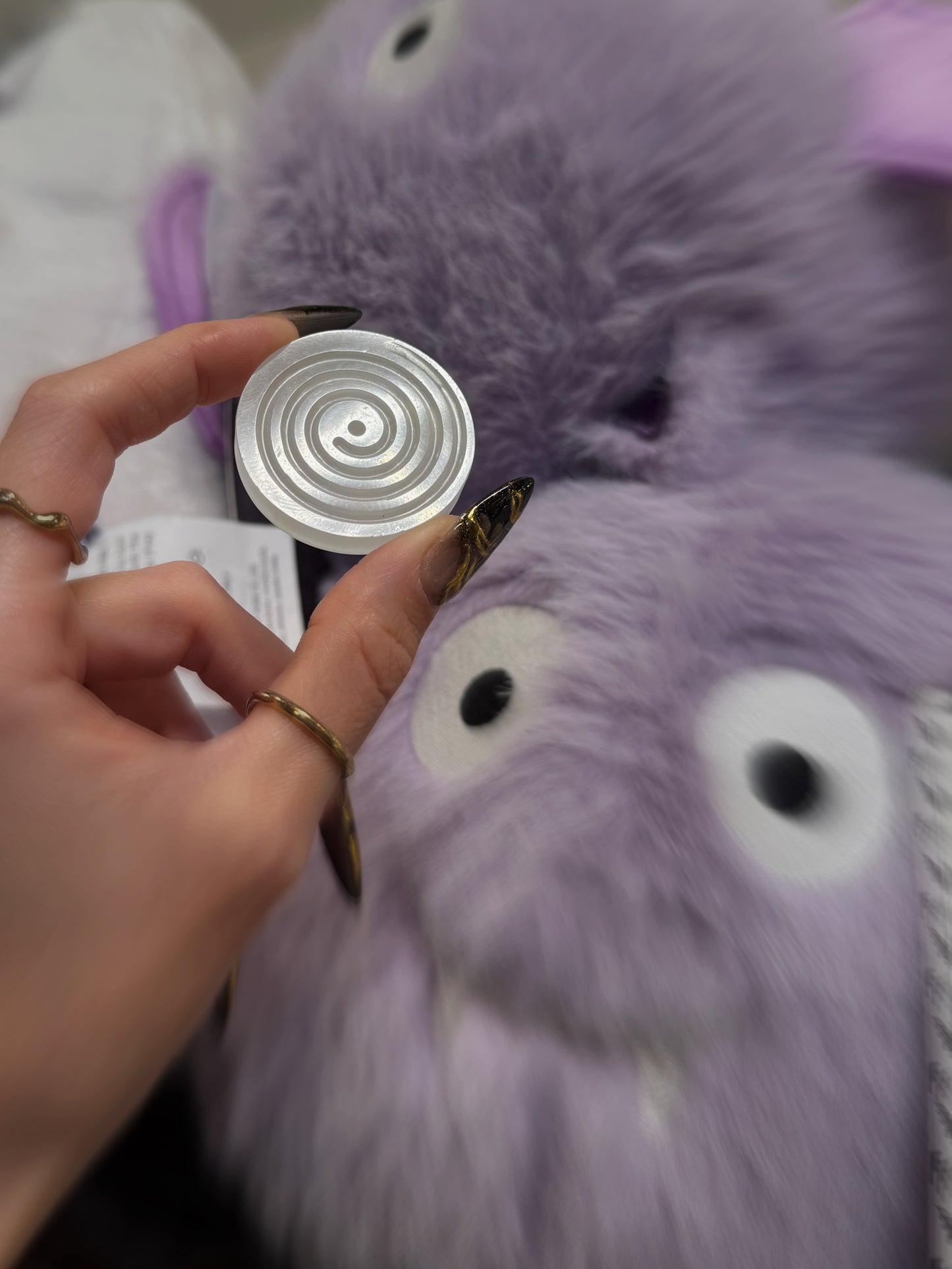 micro ripple: glow in the dark moon 106