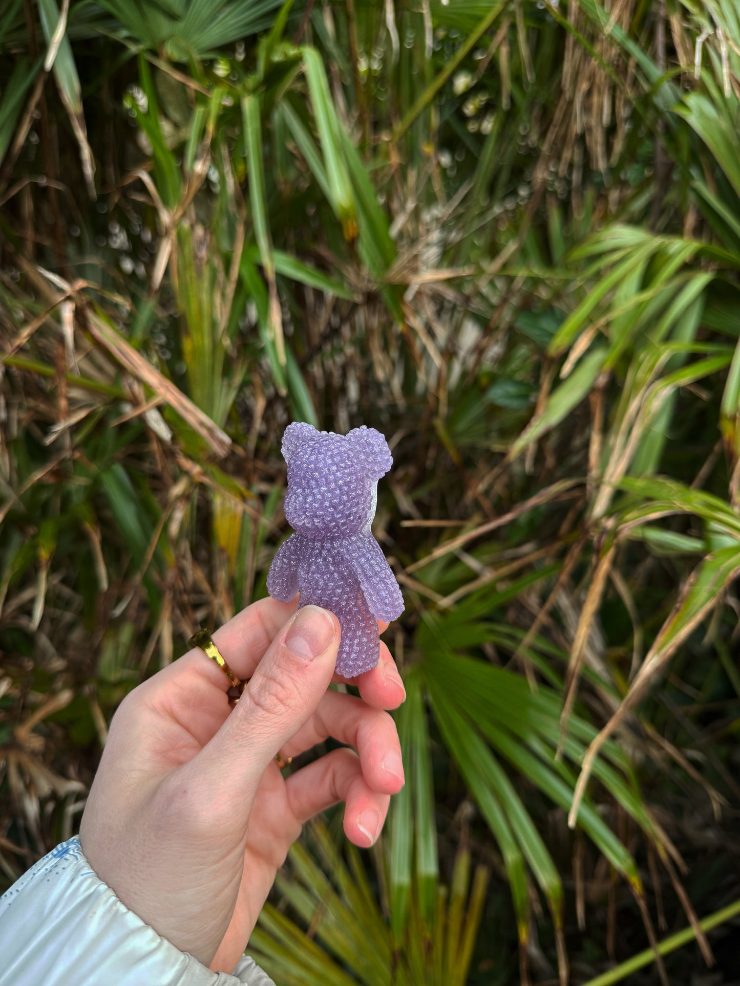 Jagger bear: purple crescent