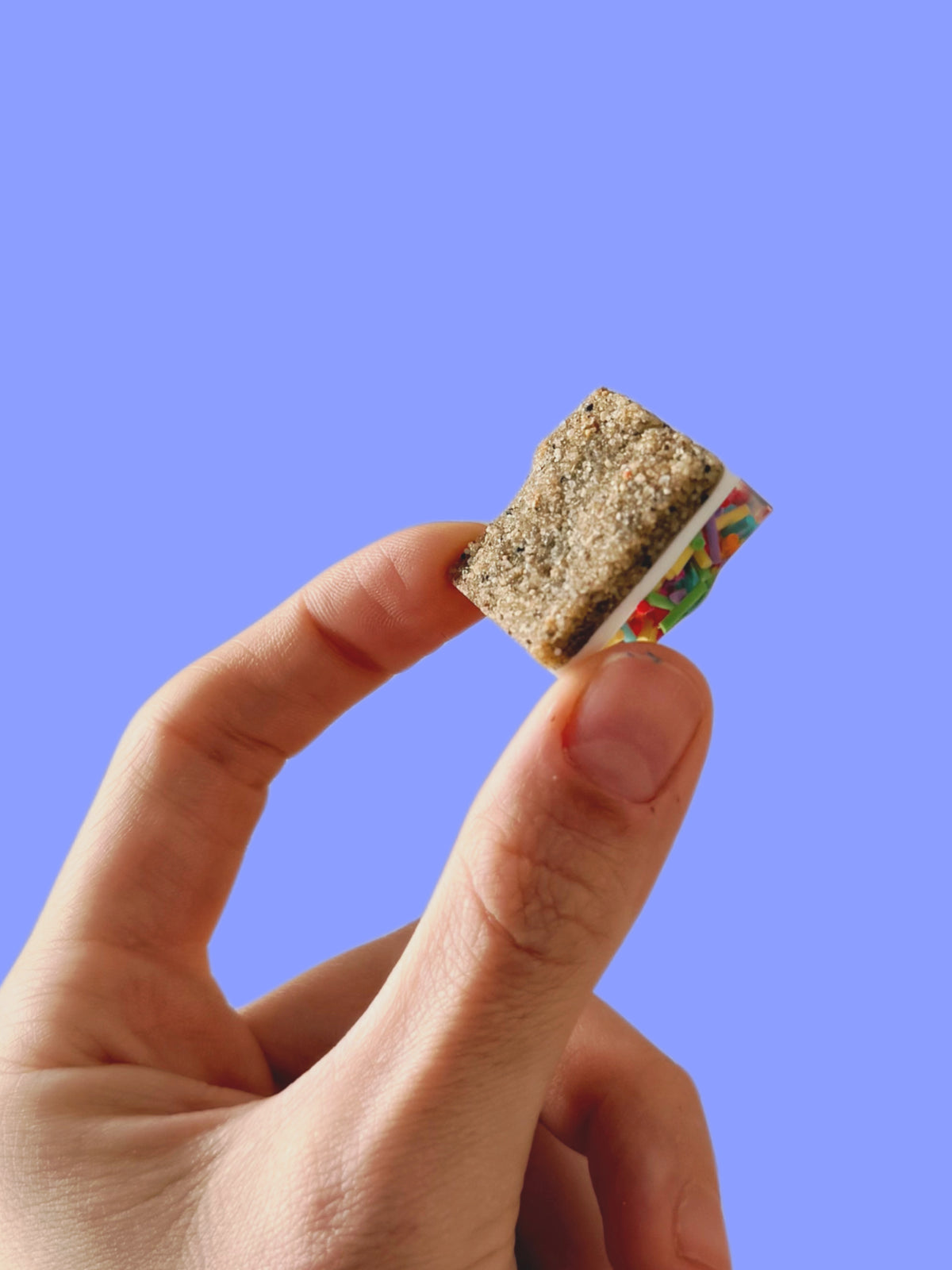 Fallen ice cream : square wave