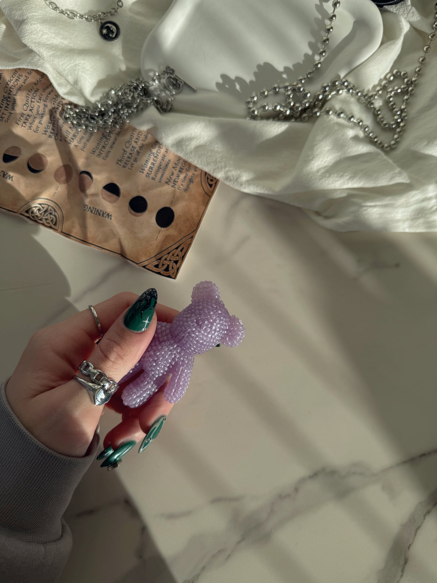 Jagger bear: purple moon catcher