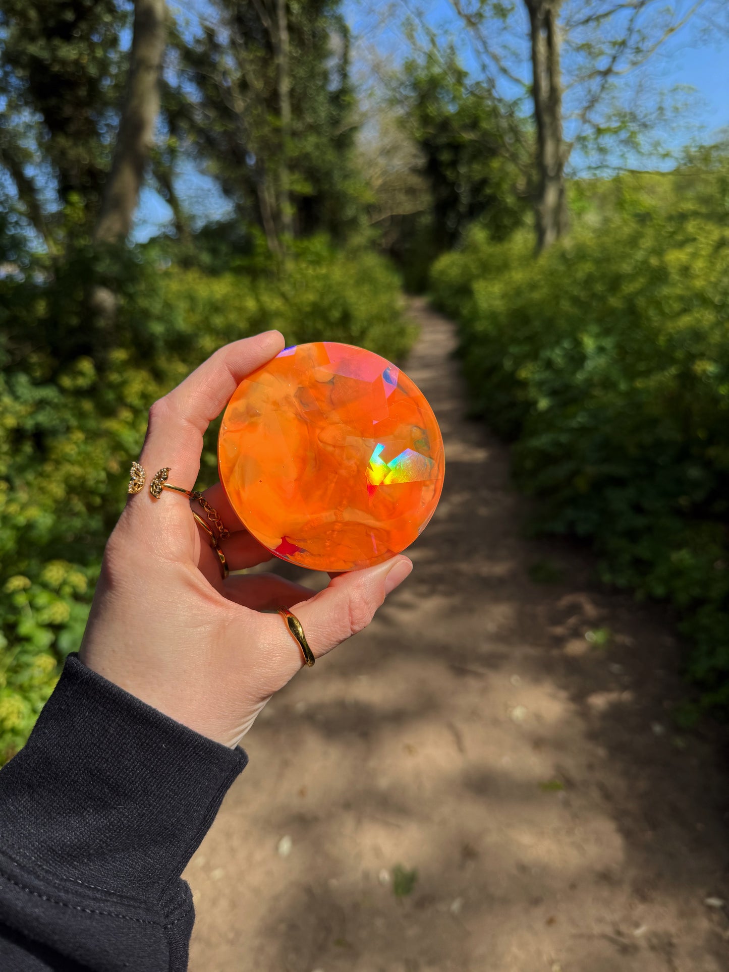 Holographic tinker: orange dream