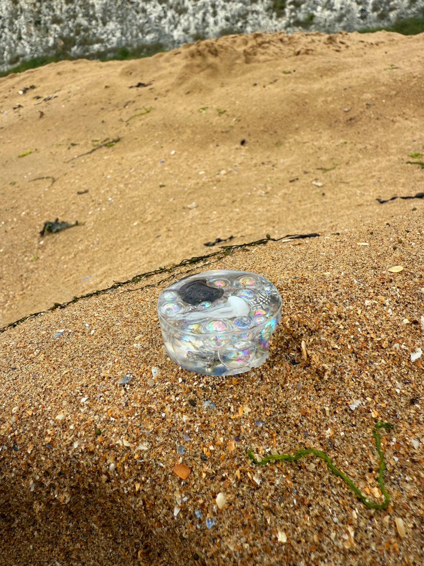 Chunky orb: hidden in the bubbles