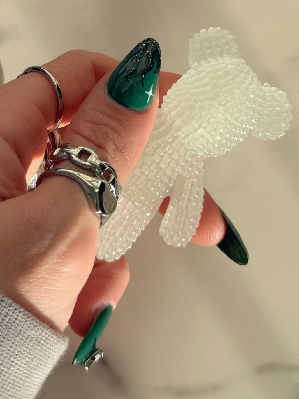 Jagger bear: glow in the dark