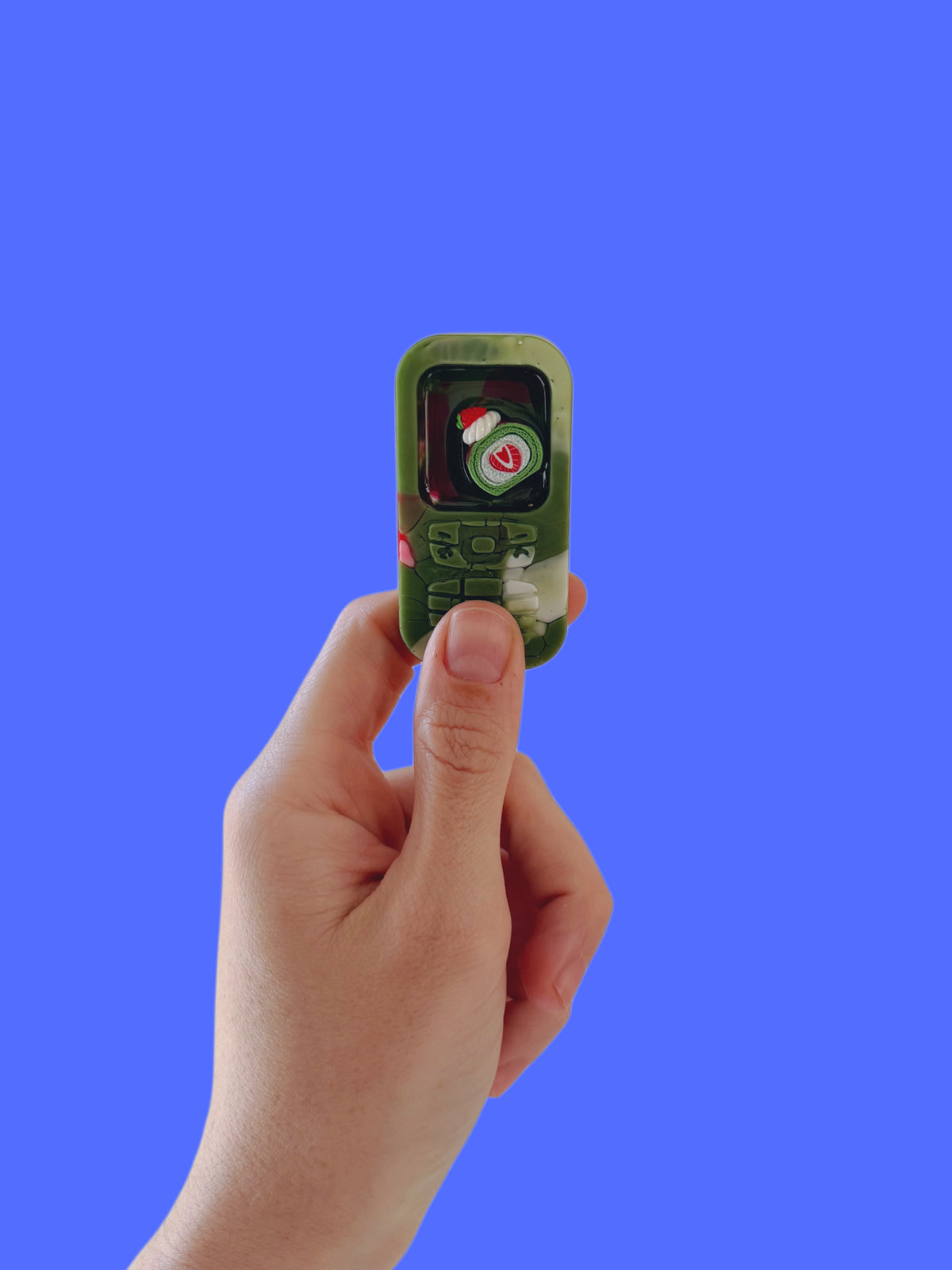 Matcha cake fidget phone