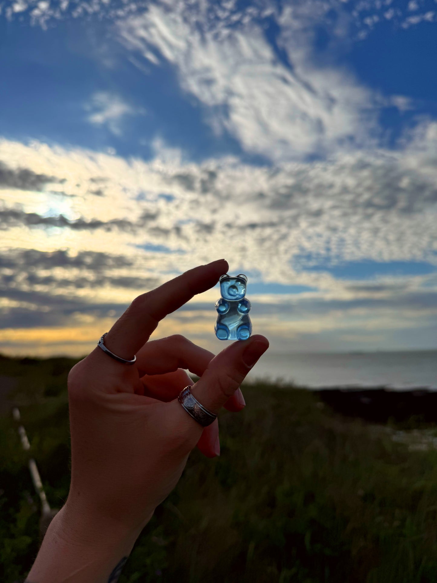 Water drop mini gummy bear