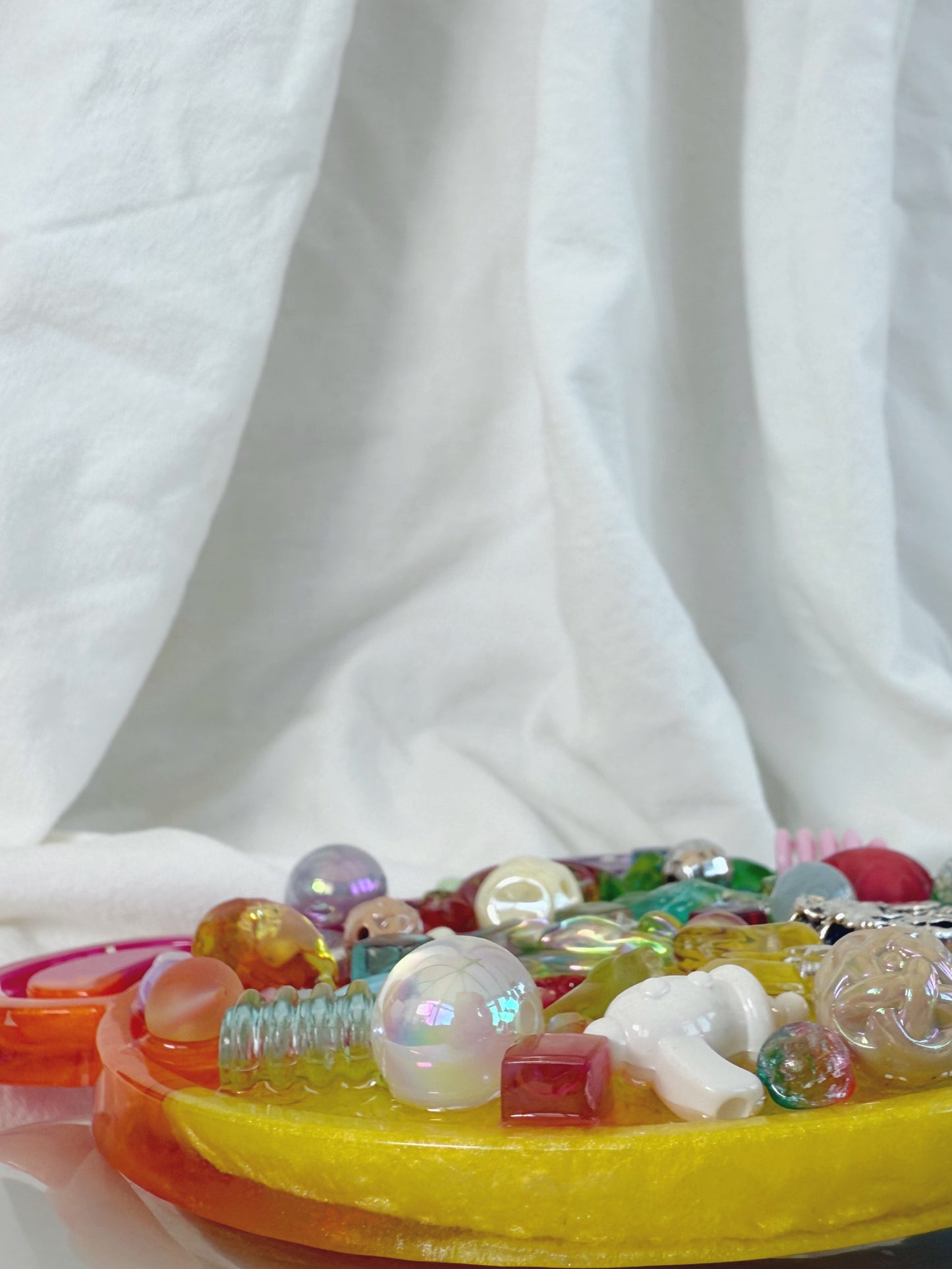 Bear mirror: magic rainbow