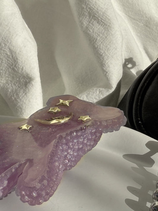 Jagger bear: purple moon catcher