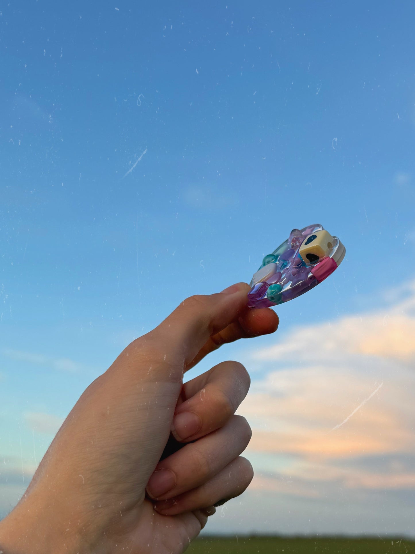 Heart orb: pink ghost 130