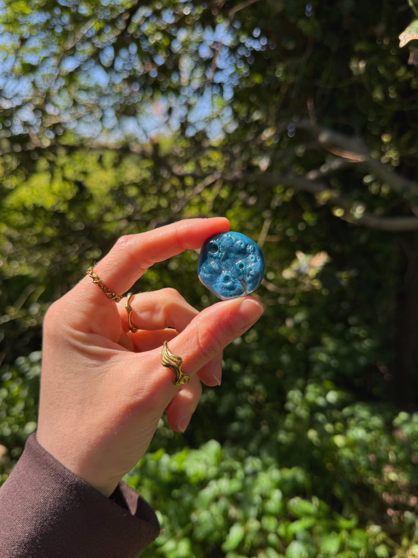 Blueberry moon rock