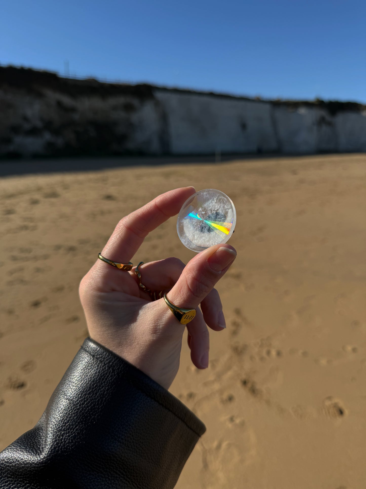 Holographic orb: moon cat 136