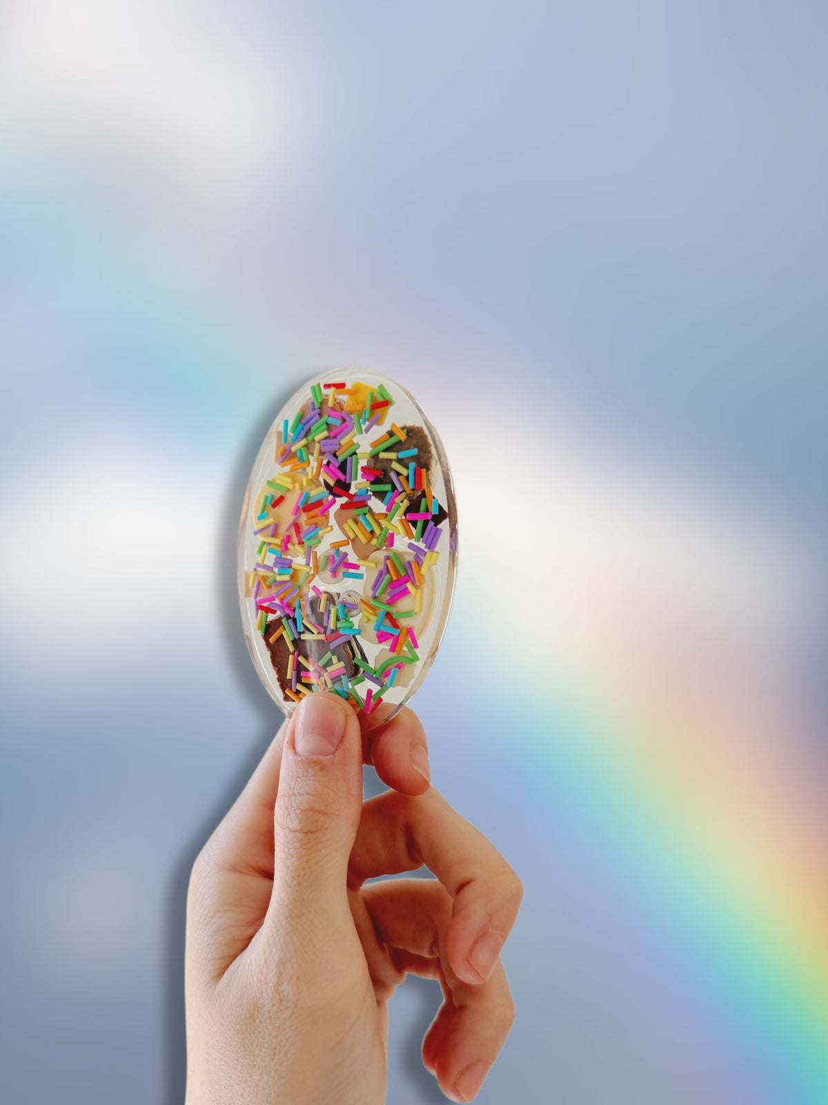 Chocolate sprinkles : oval tinker