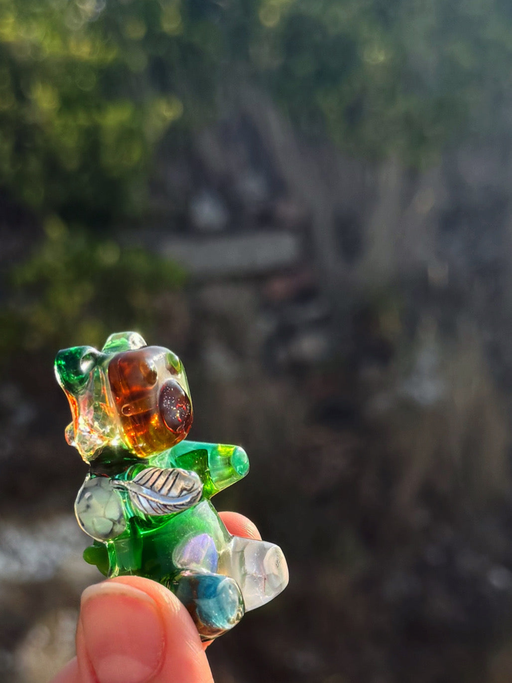 The fairy garden JJ bear