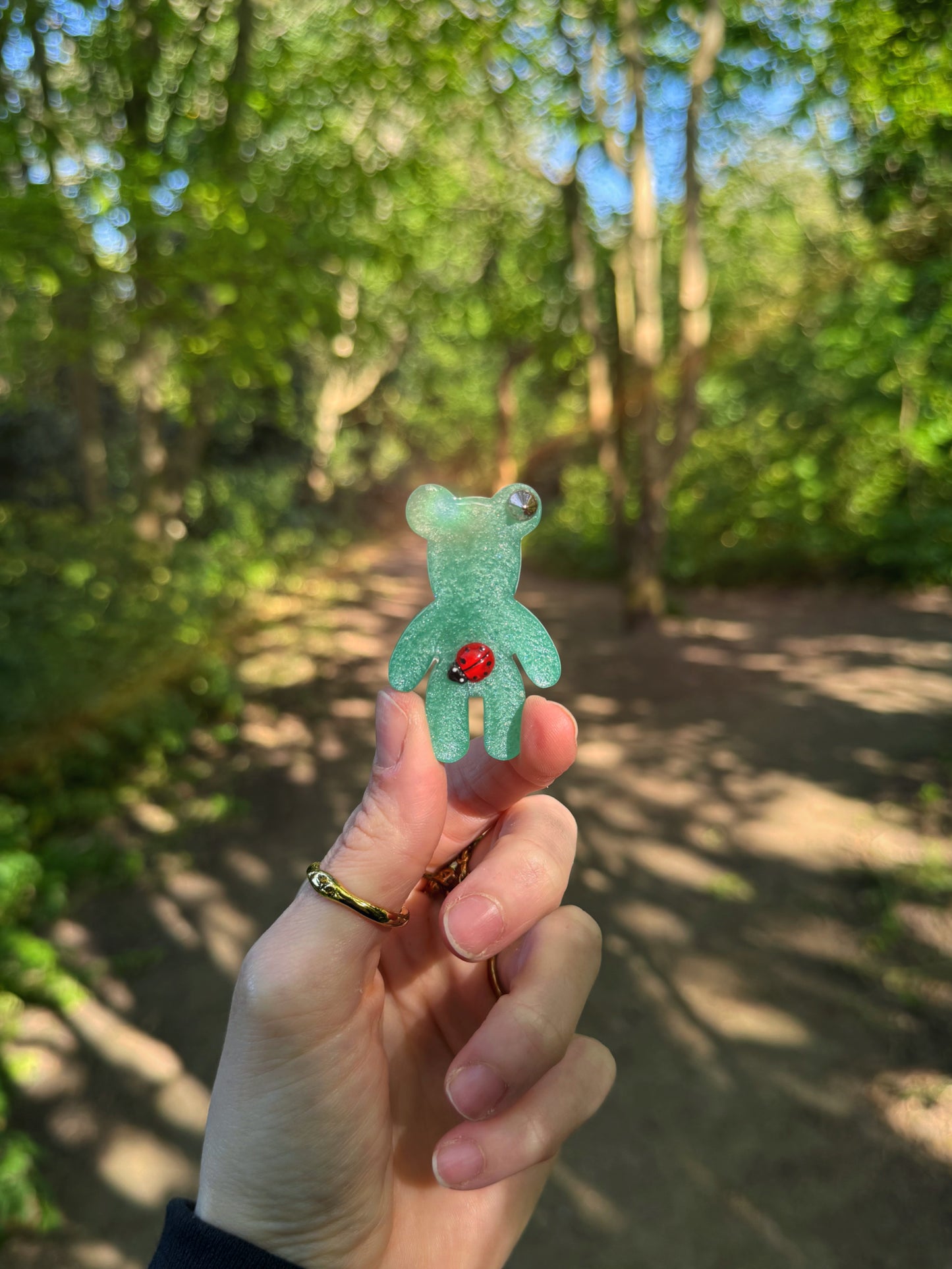 Lady bird safe spike worry bear
