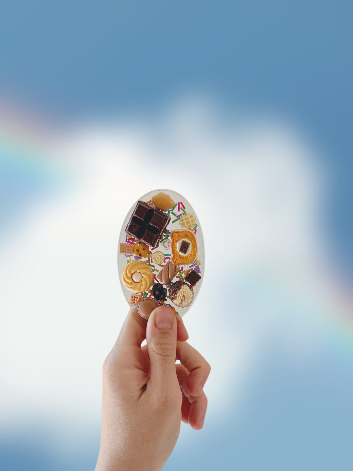 Chocolate sprinkles : oval tinker