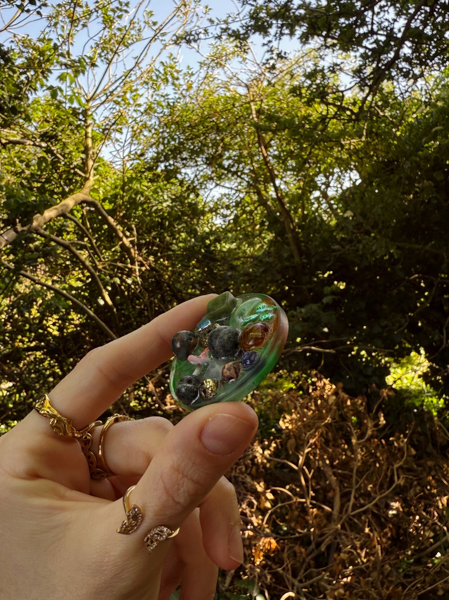 The bottom of my pocket Xl orb