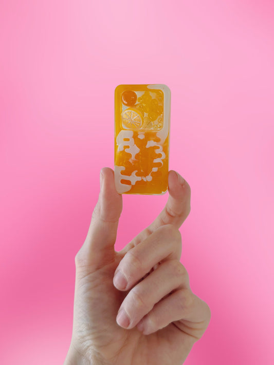 Lemon fidget phone