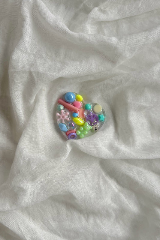 Heart orb: pastel