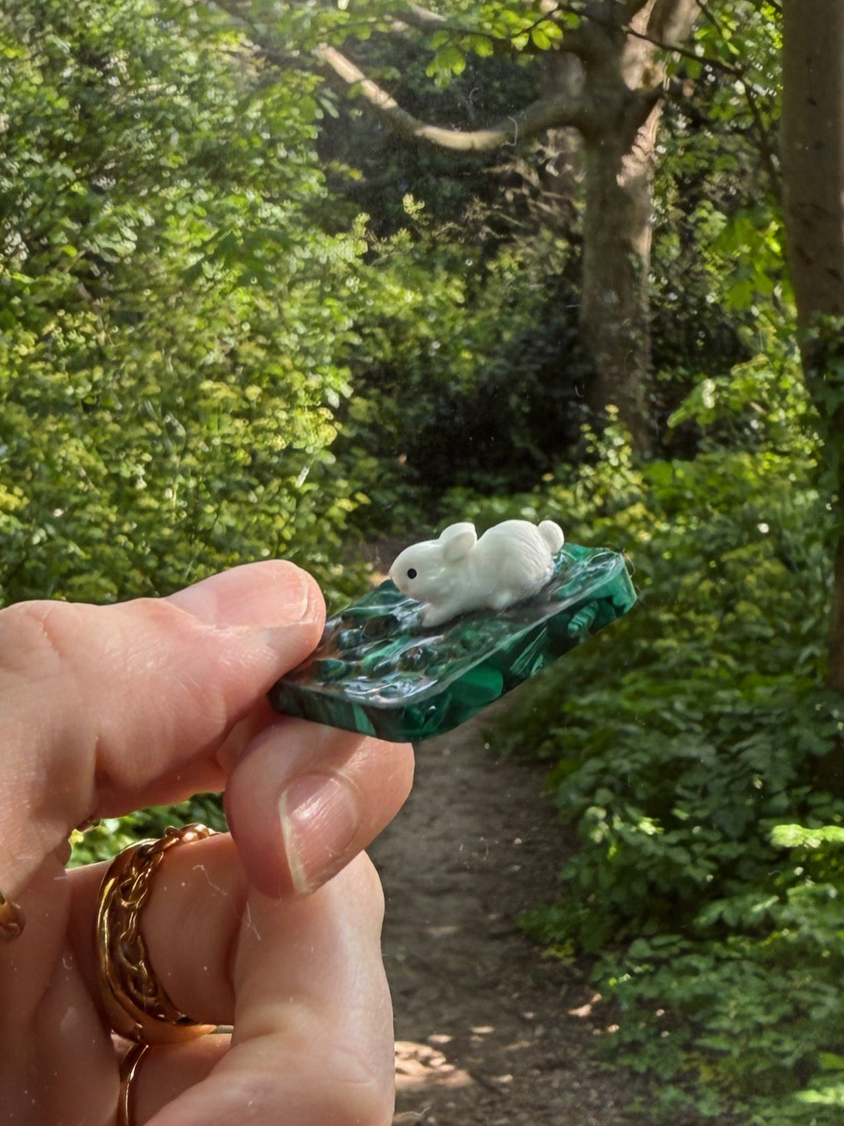 Playing in the gemstones mini square