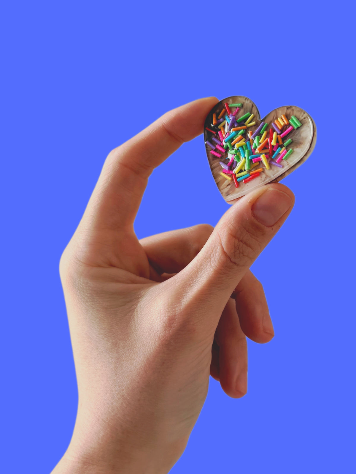 Chocolate icecream : heart orb