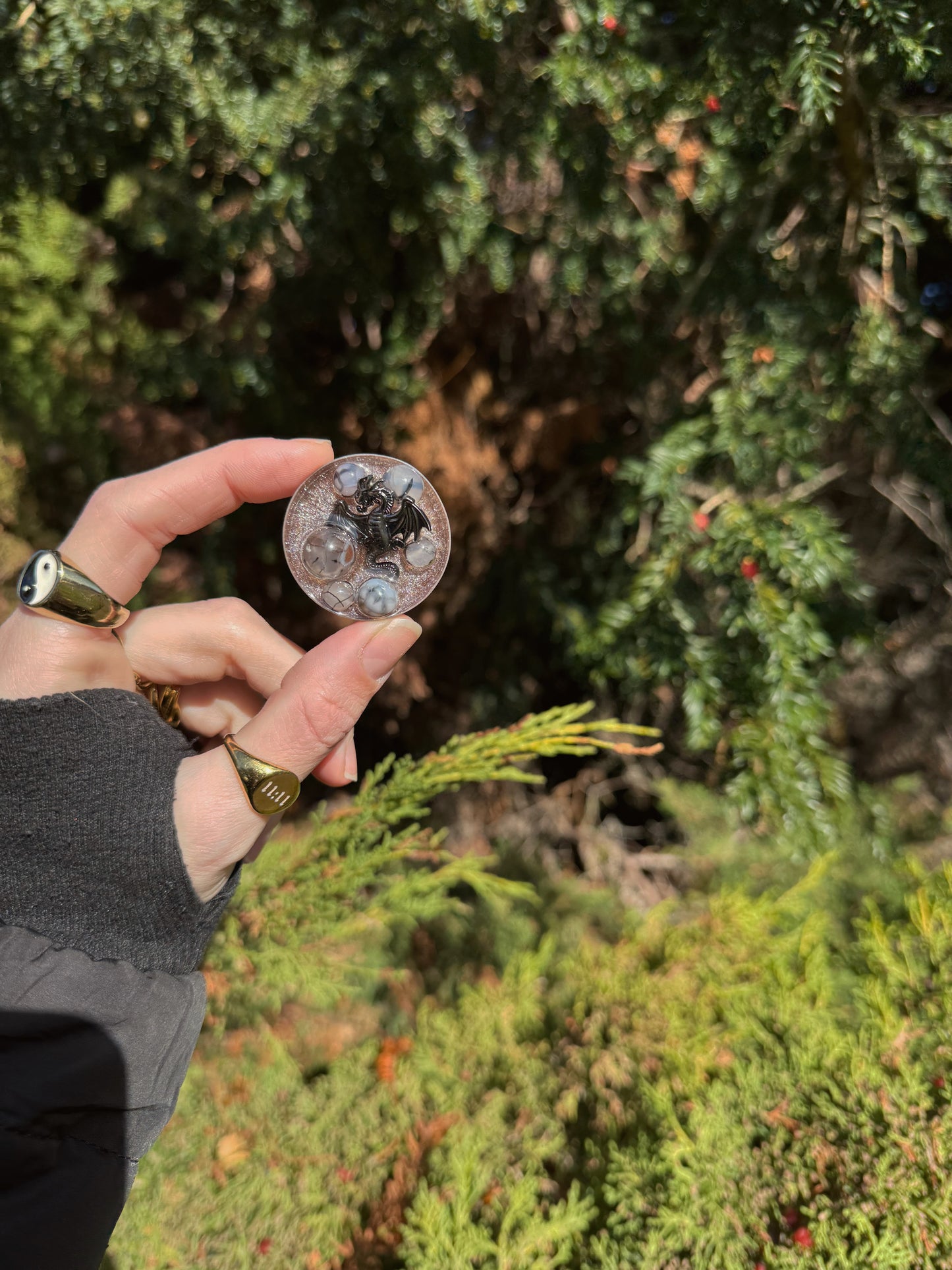 Chunky orb: Smokey dragon 165