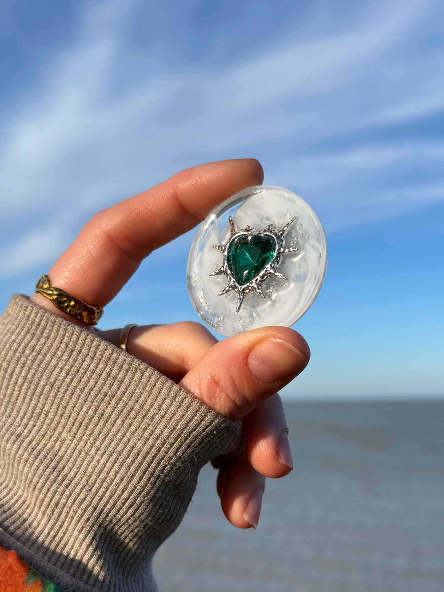 Forrest heart  XL orb