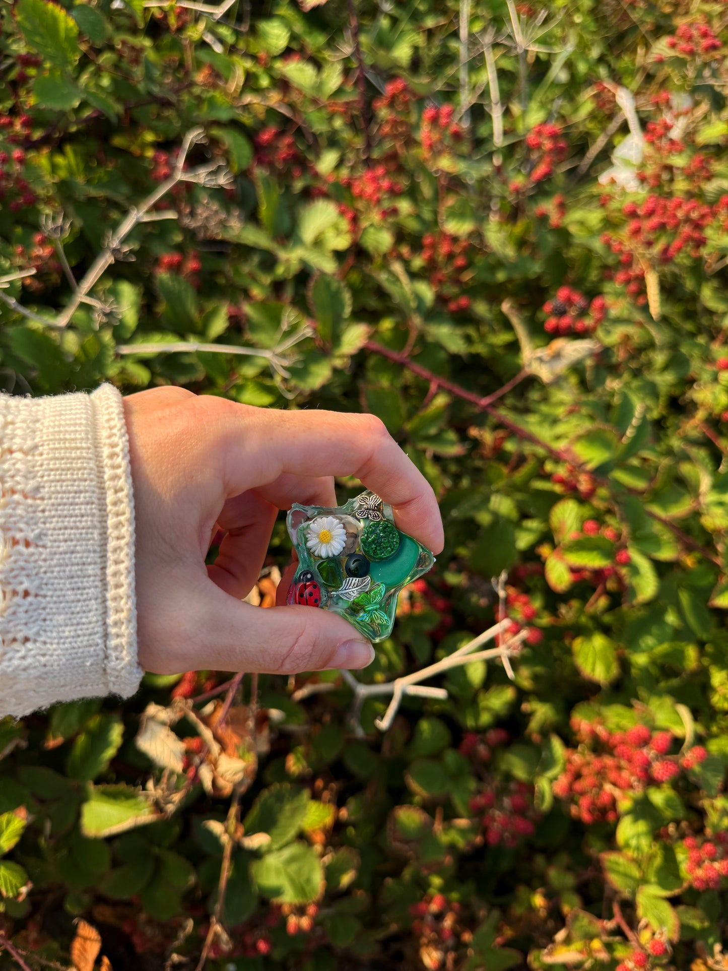 Water star: fairy garden
