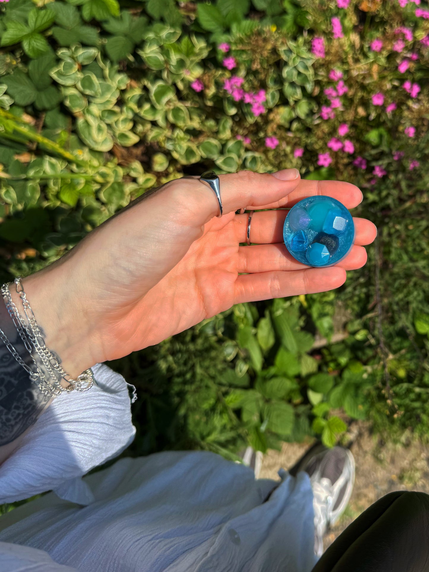 Chunky orb: water drop