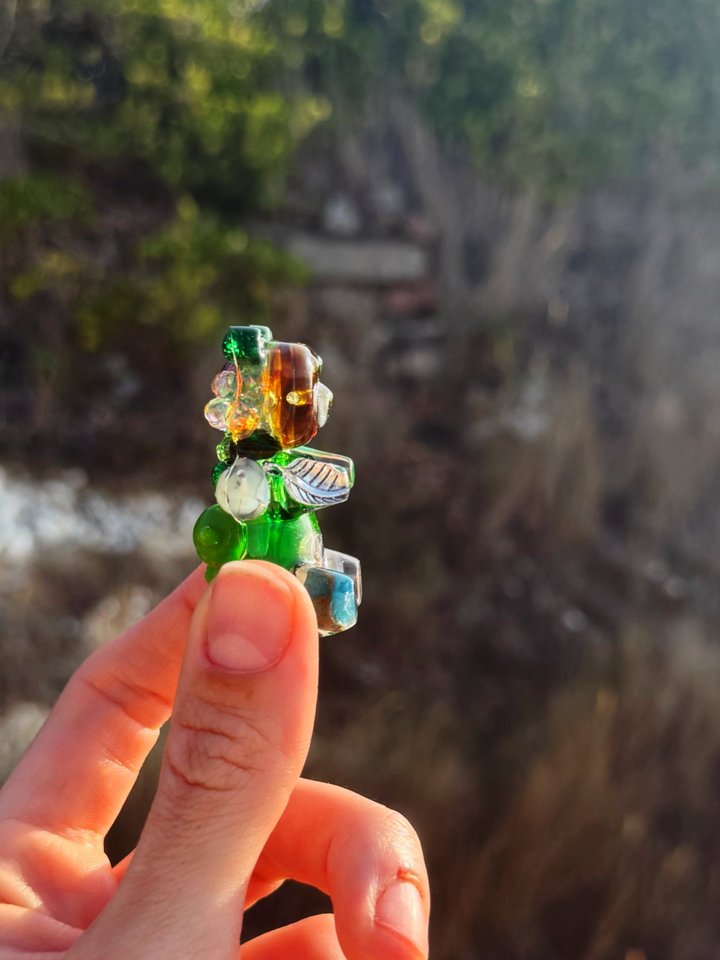 The fairy garden JJ bear