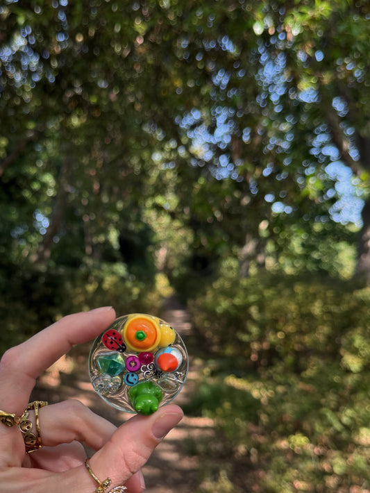 Orange turtle Xl orb