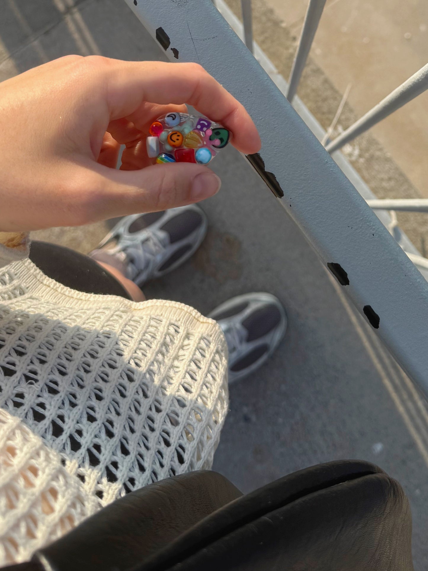 Rainbow tear drop